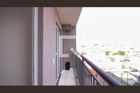 Varanda de apartamento à venda com 1 quarto, 31m² em Vila Tolstoi, São Paulo