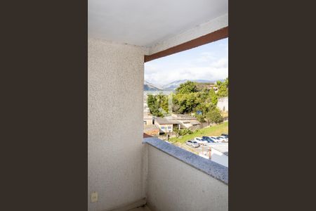 Varanda da Sala/Cozinha de apartamento para alugar com 1 quarto, 35m² em Campo Grande, Rio de Janeiro