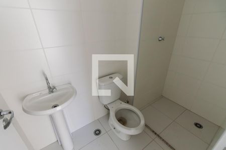 Banheiro da Suíte de apartamento para alugar com 1 quarto, 29m² em Bom Retiro, São Paulo