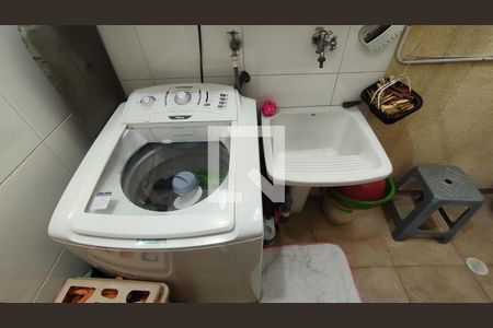 Casa de condomínio à venda com 100m², 2 quartos e 2 vagasDetalhe da area de serviço