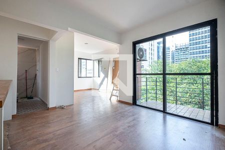 Sala de apartamento à venda com 1 quarto, 44m² em Cerqueira César, São Paulo