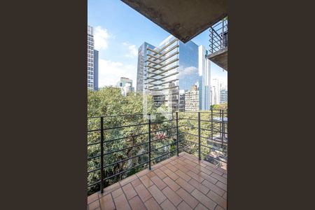 Sala - Varanda de apartamento à venda com 1 quarto, 44m² em Cerqueira César, São Paulo