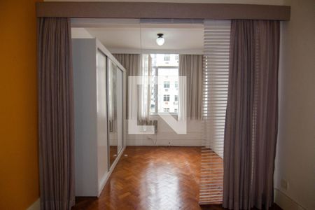 Sala | Quarto de apartamento para alugar com 1 quarto, 38m² em Copacabana, Rio de Janeiro