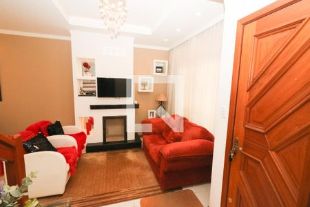 Sala de Estar de casa de condomínio à venda com 3 quartos, 187m² em Cavalhada, Porto Alegre