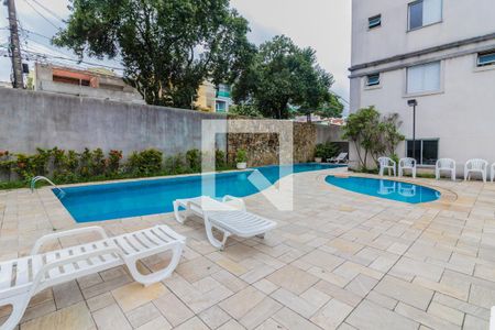 Área comum - Piscina de apartamento à venda com 3 quartos, 62m² em Vila Alzira, Santo André