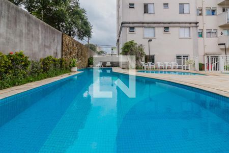 Área comum - Piscina de apartamento à venda com 3 quartos, 62m² em Vila Alzira, Santo André