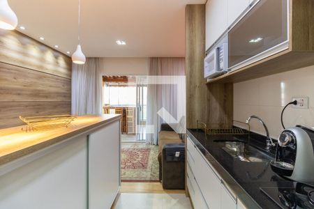Studio para alugar com 38m², 1 quarto e sem vagaCozinha 