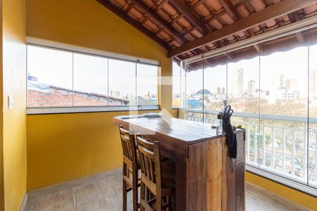 Varanda  de kitnet/studio para alugar com 1 quarto, 38m² em Saúde, São Paulo