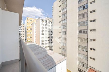 Varanda do Studio de kitnet/studio para alugar com 1 quarto, 19m² em Bela Vista, São Paulo