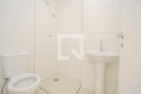 Banheiro de kitnet/studio para alugar com 1 quarto, 19m² em Bela Vista, São Paulo