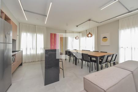 Studio para alugar com 19m², 1 quarto e sem vaga Studio para alugar com 19m², 1 quarto e sem vagaÁrea comum - Salão de festas