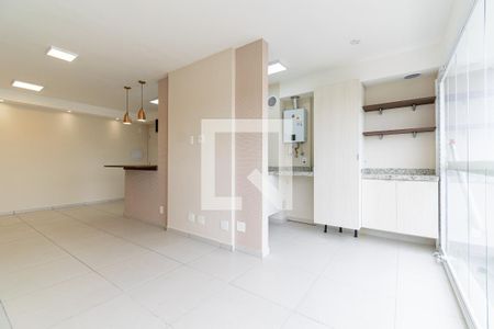 Varanda Sala  de apartamento à venda com 2 quartos, 57m² em Jardim Prudência, São Paulo