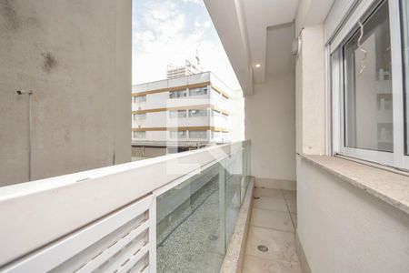 Varanda da Sala de apartamento à venda com 2 quartos, 60m² em Consolação, São Paulo