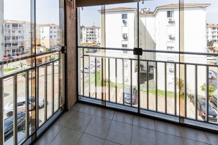 Apartamento para alugar com 67m², 3 quartos e 1 vagaSacada da sala