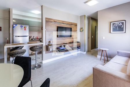 Sala de apartamento para alugar com 3 quartos, 67m² em Humaitá, Porto Alegre