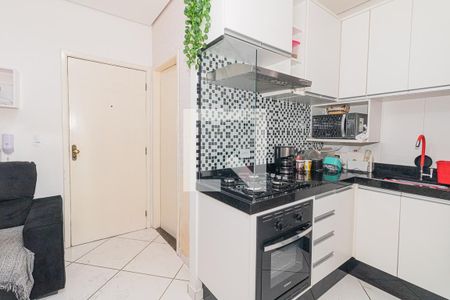 Sala e Cozinha de apartamento à venda com 1 quarto, 30m² em Vila Constança, São Paulo