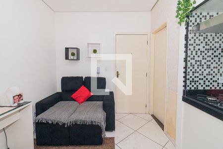 Sala e Cozinha de apartamento à venda com 1 quarto, 30m² em Vila Constança, São Paulo