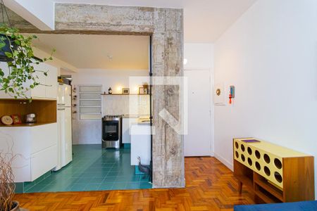 Sala de apartamento à venda com 3 quartos, 80m² em Jardim Paulista, São Paulo