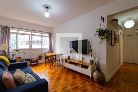 Sala de apartamento à venda com 3 quartos, 80m² em Jardim Paulista, São Paulo