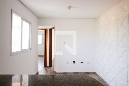 Sala de apartamento para alugar com 2 quartos, 50m² em Vila Alto de Santo André, Santo André
