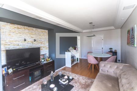 Sala de estar de apartamento para alugar com 3 quartos, 96m² em Baeta Neves, São Bernardo do Campo