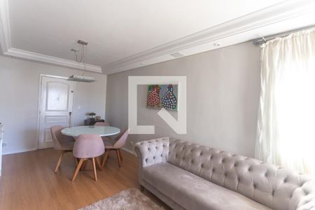 Sala de estar de apartamento à venda com 3 quartos, 96m² em Baeta Neves, São Bernardo do Campo