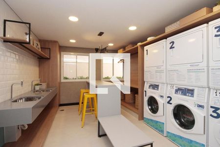 Apartamento à venda com 28m², 1 quarto e sem vaga Apartamento à venda com 28m², 1 quarto e sem vagaLavanderia