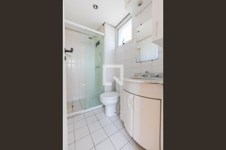 Banheiro da Suíte de apartamento para alugar com 1 quarto, 45m² em Perdizes, São Paulo
