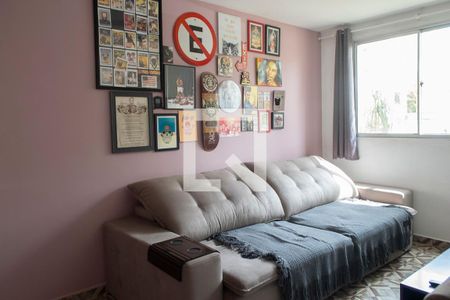 Sala de apartamento para alugar com 1 quarto, 48m² em Estância Jaraguá, São Paulo