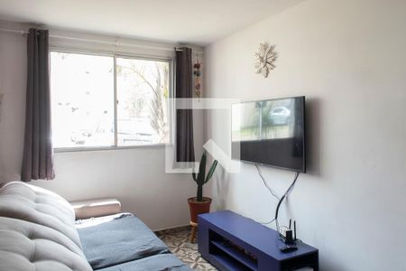 Sala de apartamento para alugar com 1 quarto, 48m² em Estância Jaraguá, São Paulo