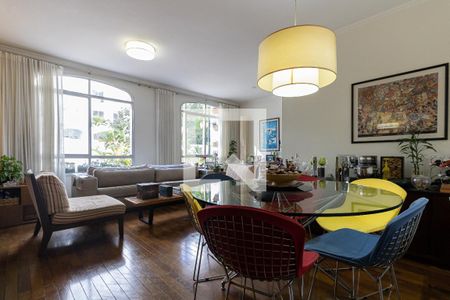 Sala de apartamento à venda com 3 quartos, 127m² em Vila Sofia, São Paulo