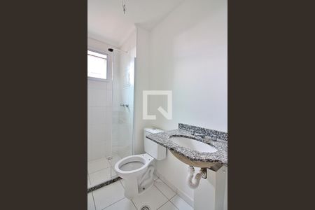 Banheiro do Quarto 1 - Suíte de apartamento para alugar com 2 quartos, 65m² em Rudge Ramos, São Bernardo do Campo
