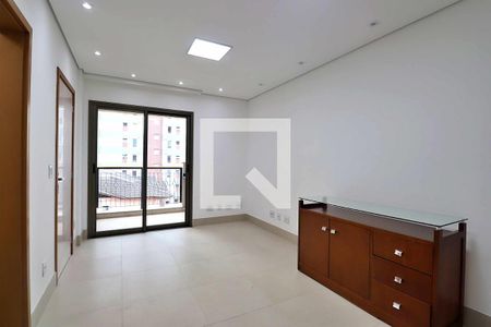 Sala de apartamento à venda com 2 quartos, 73m² em Campestre, Santo André