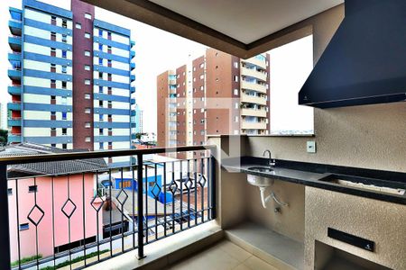 Varanda de apartamento à venda com 2 quartos, 73m² em Campestre, Santo André