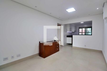Sala de apartamento à venda com 2 quartos, 73m² em Campestre, Santo André