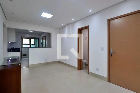 Sala de apartamento à venda com 2 quartos, 73m² em Campestre, Santo André