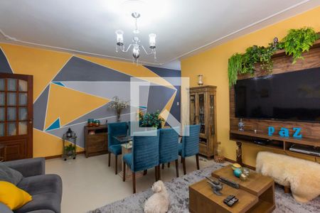 Sala  de apartamento à venda com 3 quartos, 122m² em Santa Cecília, Porto Alegre
