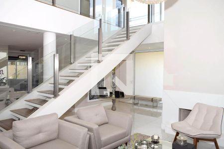 Sala de estar de casa de condomínio à venda com 4 quartos, 420m² em Jardim Marcos Leite, Jundiaí