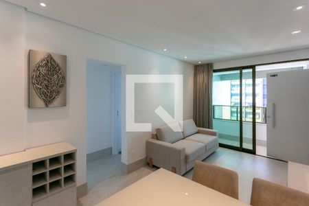 Sala de apartamento para alugar com 3 quartos, 73m² em Lourdes, Belo Horizonte