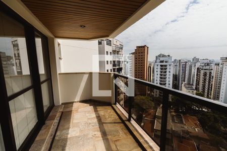Varanda de apartamento para alugar com 3 quartos, 119m² em Perdizes, São Paulo