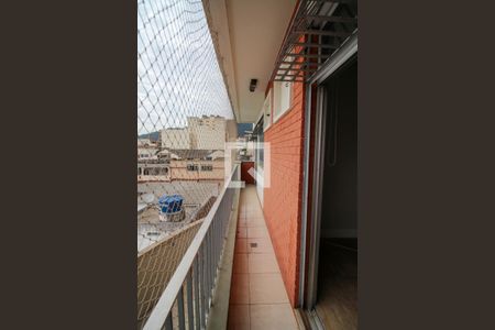 Varanda da Sala de apartamento à venda com 3 quartos, 80m² em Andaraí, Rio de Janeiro