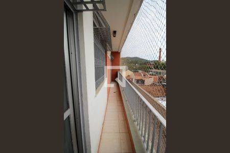Varanda da Sala de apartamento à venda com 3 quartos, 80m² em Andaraí, Rio de Janeiro