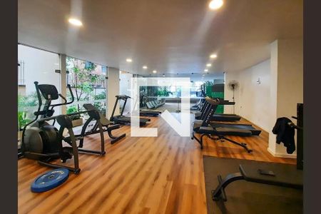 Área comum - Academia de apartamento à venda com 4 quartos, 136m² em Itaim Bibi, São Paulo