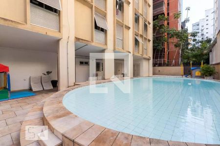 Área comum - Piscina de apartamento à venda com 4 quartos, 136m² em Itaim Bibi, São Paulo