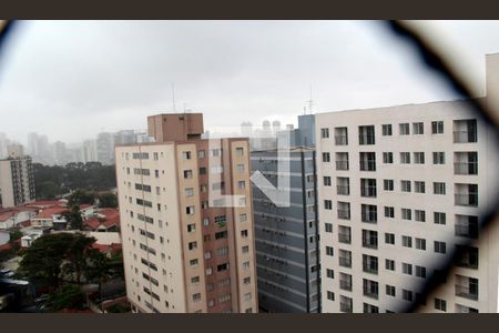 Vista Esquerda da Sacada de apartamento para alugar com 1 quarto, 33m² em Vila Moinho Velho, São Paulo