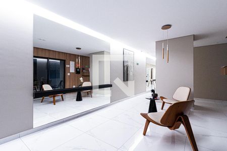 Studio para alugar com 26m², 1 quarto e sem vagaHall social