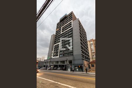 Studio para alugar com 26m², 1 quarto e sem vagaFachada do Prédio