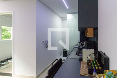 Apartamento à venda com 40m², 2 quartos e sem vagaCozinha e área de serviço