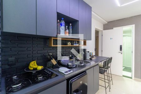Apartamento à venda com 40m², 2 quartos e sem vagaCozinha e área de serviço
