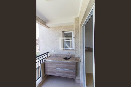 Varanda da Sala   de apartamento à venda com 2 quartos, 60m² em Parada Inglesa, São Paulo